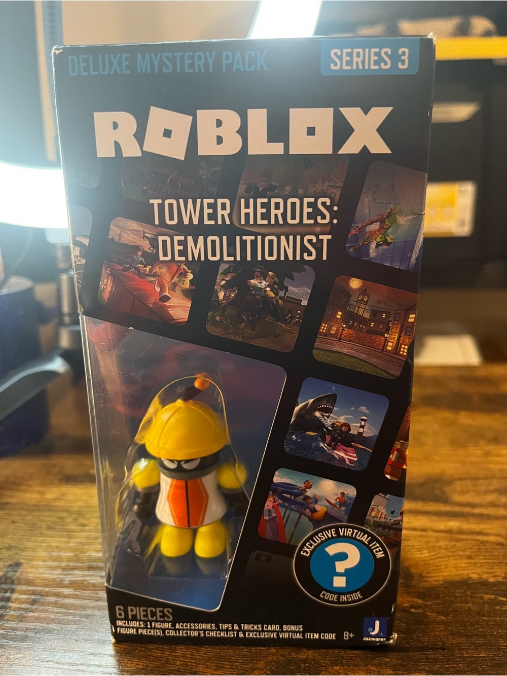 Roblox Tower Heroes: Demolitionist Action Figure - Yellow